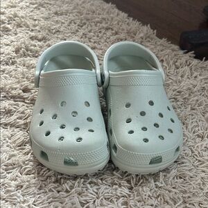CROCS Light Green Clogs